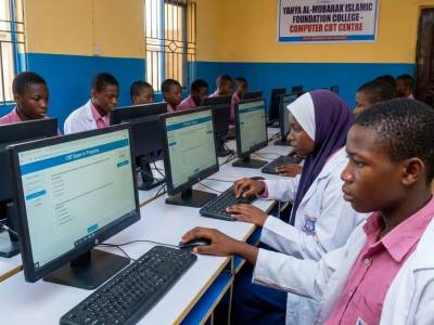 Embracing Digital Excellence: Students Taking CBT Exams